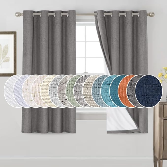 PrinceDeco 100% Blackout Curtains by PrinceDeco