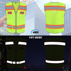 TCCFCCT Mesh High Visibility Vest - Image 2