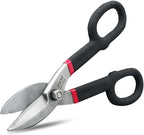 ZKH 10 Inch Tin Snips, Alloy Steel Forged Heavy Duty Metal Shears by ZKH