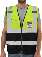 Dib Safety Reflective Vest High Visibility by HighVisibilityWorkwear