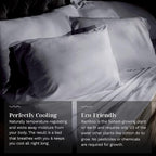 LUXOME Luxury Sheet Set | 100% Rayon from Bamboo | California King - Image 2