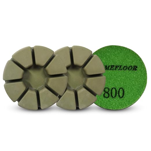 Diamond Floor Polishing Pucks for Terrazzo, Concrete Floor, 3 Inch 15mm Resin - Image 2