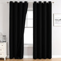 ChrisDowa 100% Blackout Curtains 120 inch Long by ChrisDowa