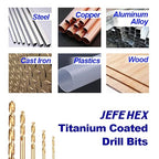 JEFE HEX 1/8" Hex Shank Drill Bits - Image 7