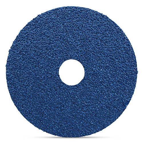 BHA Zirconia Resin Fiber Sanding and Grinding Discs, 4.5” x 7/8”, 120 Grit - Image 3