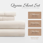 Linen Market Double-Brushed Microfiber Queen Sheet Set 4 Piece – Oeko-TEX - Image 2