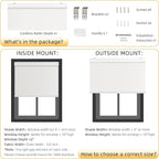 ChrisDowa Cordless Blackout Roller Shades - Image 5