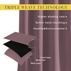 NICETOWN Room Darkening Curtains 84 inches Length - Image 4