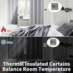 BGment Short 100% Blackout Curtains - Image 4