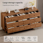 9 Drawer Dresser, Wooden Bedroom Drawer Dresser - Image 3