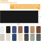Fabric Repair Patches, 17X79 Inch Canvas Self-Adhesive Fabric Patches Tape - Image 2