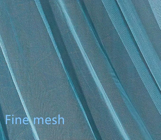 VETHIN Princess Bed Canopy for Girls, Bed Canopy Curtain- Double Layer Sheer - Image 4