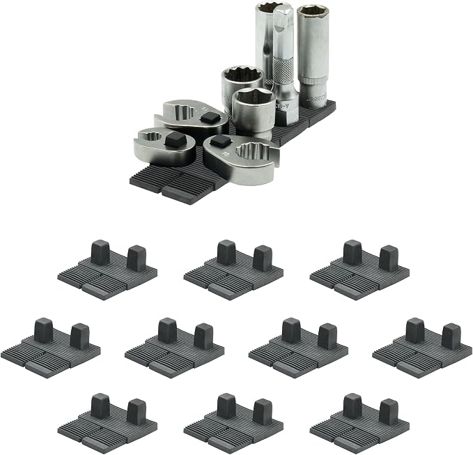 StealthMounts Drawer Hive 3/8" Socket Holder – 10 Pack | Modular Drawer Tool by StealthMounts