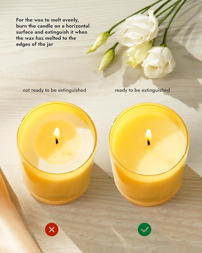 96NORTH | Pure Champagne Candle | 100% Natural Soy Wax | One Wick Jar Candle | - Image 4