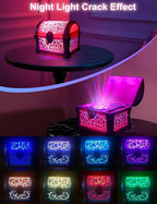 Treasure Box Northern Lights Projector, Galaxy Aurora Night Light Projector - Image 6