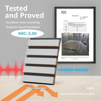 Art3d 4 Wood Slat Acoustic Panels - Image 2