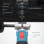Vikky 20V cordless hammer/drill/drive offers 3 speed variations, powered by - Image 3