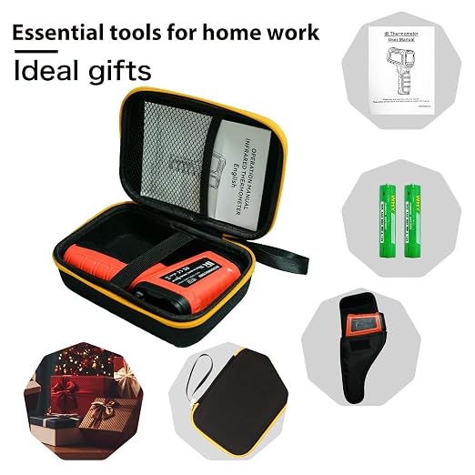 50:1 Infrared Thermometer Gun, -58°F to 2732°F Non-Contact Laser Temperature Gun - Image 7