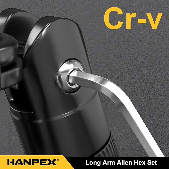 Long Arm Hex Key Allen Wrench Set - Image 2