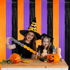 GOER 3.2 ft x 8.2 ft Metallic Tinsel Foil Fringe Party Backdrop - Image 3