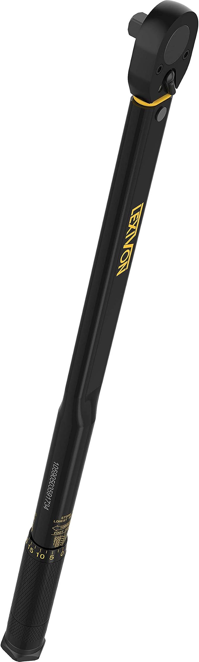 LEXIVON 1/2-Inch Drive Click Torque Wrench 25-250 Ft-Lb/33.9-338.9 Nm - Image 9