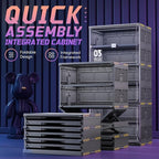 JEKO&JEKO 10-Tier Foldable Shoe Storage Cabinet - Image 6