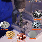 7/8" Reamer Drill Bit for Metal, M2 HSS Taper Reamer for Steel, Plastic to Align - Image 6