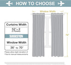 ChrisDowa Grommet Room Darkening Curtains - Image 5