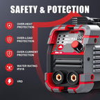 AWT Stick Welder 155Amp Mini Welder 2 in 1 ARC Welder/Lift TIG Welding Machine - Image 9
