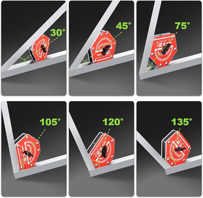 Spurtar Switchable Welding Magnets 90lbs Welding Clamps On Off Magnet Holder - Image 4