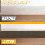 GSCIT Club Brown Walnut Wallpaper, 24 inch X 15ft Self Adhesive Wood Grain - Image 3