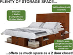 memomad Bali Storage Platform Bed - Image 7