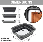 Tiawudi Large Collapsible BBQ Prep Tub - Image 2