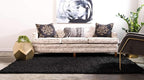 Unique Loom Solid Shag Collection Area Rug - Image 3