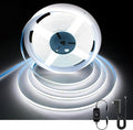 White COB LED Strip Lights 32.8ft, 6500K Dimmable Ultra Bright Daylight White by AXMOTUT