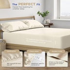 THREAD SPREAD 100% Cotton Full Size Bed Sheet Set - Image 4