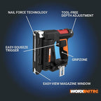 Worx Nitro WX843L 20V Power Share 3/8" Cordless Crown Stapler - Image 9
