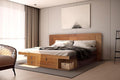 memomad Bali Slim Set: Storage Platform Bed by Memomad