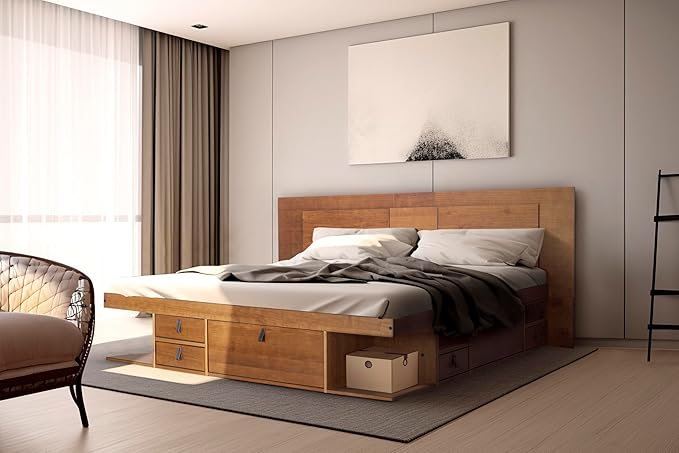 memomad Bali Slim Set: Storage Platform Bed by Memomad