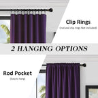 DONREN Room Darkening Window Curtain Panels - Image 2