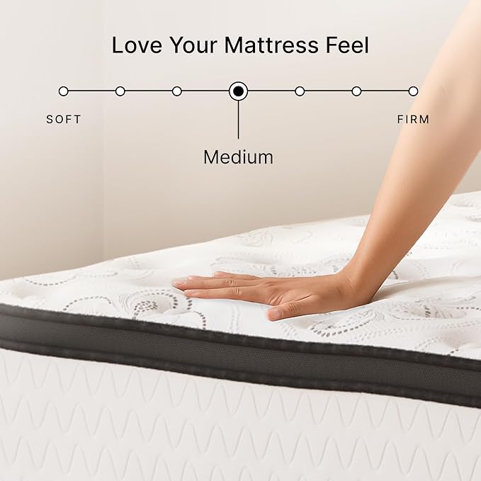 Signature Design by Ashley Chime Hybrid California King 12" Mattress - Image 5