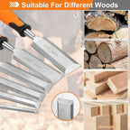 KINGBRO 6 Pcs Wood Chisel Sets, Wood Chisels - Image 7