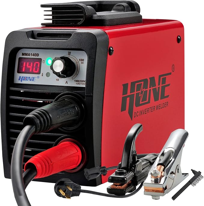 HONE Stick Welder, 110V/220V Actual 140Amp ARC Welder Machine, IGBT Inverter by HONE