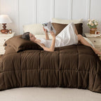JOLLYVOGUE Twin XL Comforter Set, Ultra-Soft Bed in a Bag Twin XL Size 5 Pieces - Image 7