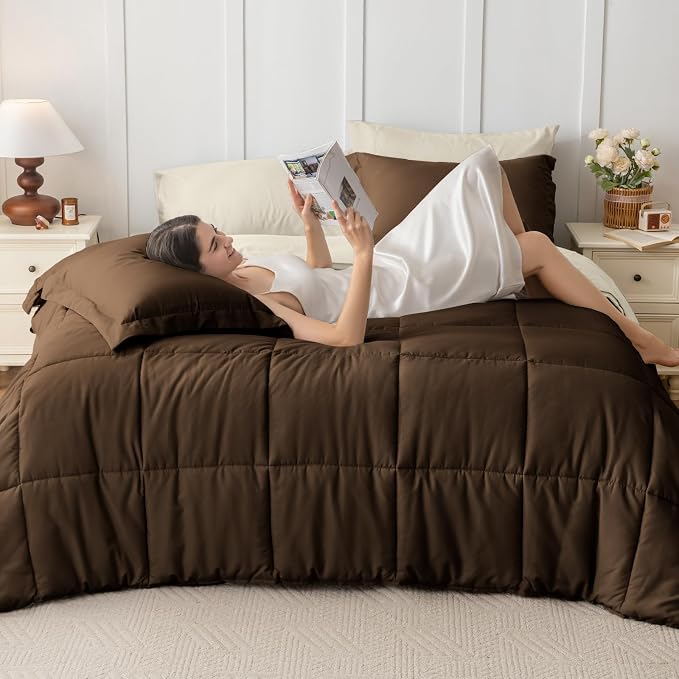 JOLLYVOGUE Twin XL Comforter Set, Ultra-Soft Bed in a Bag Twin XL Size 5 Pieces - Image 7