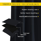 NICETOWN Black Out Curtain Panels - Image 4
