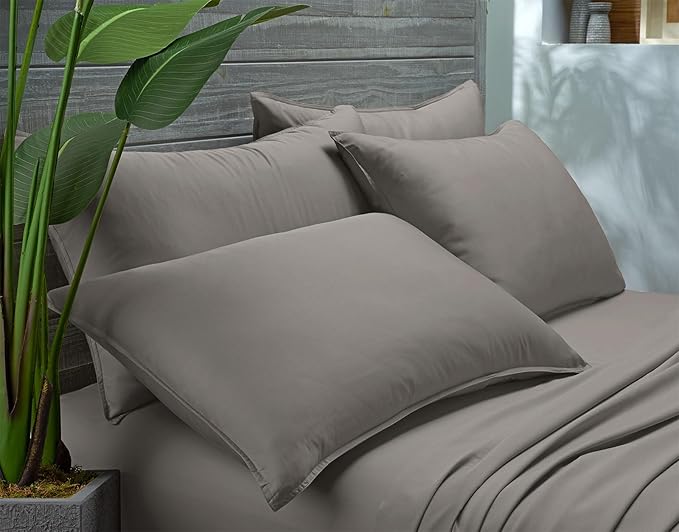 King Sheets by Pure Bamboo, Genuine 100% Organic Viscose Derived from Bamboo - Image 4