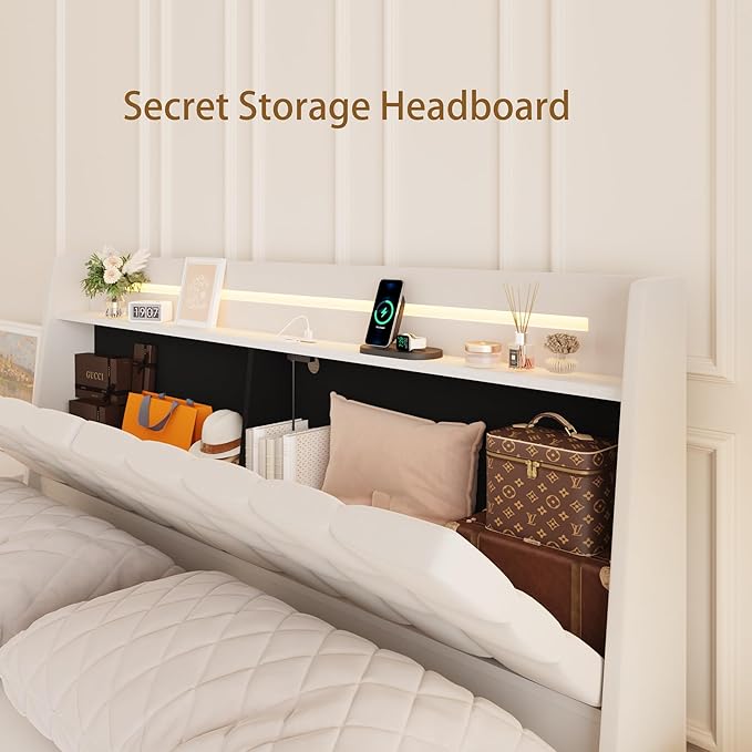 Queen Size Floating Bed Frame - Image 3
