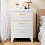 Metal Small Dresser for Bedroom, 3 Drawer Dresser - Image 2