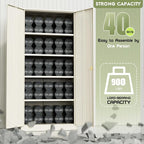 SUNCROWN 72" Metal Storage Cabinet - Image 8